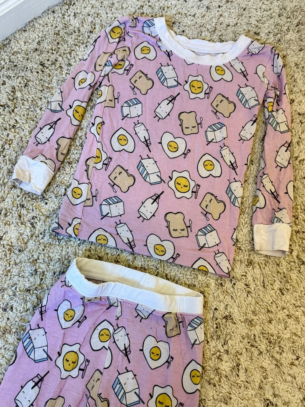 Little Sleepies Breakfast Buddies 3T Pajama Set